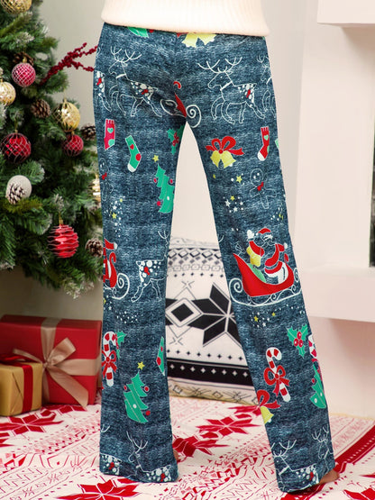 Christmas Straight Leg Pants